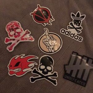 7 waterproof stickers